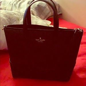 Authentic Kate spade glitter Black Bag